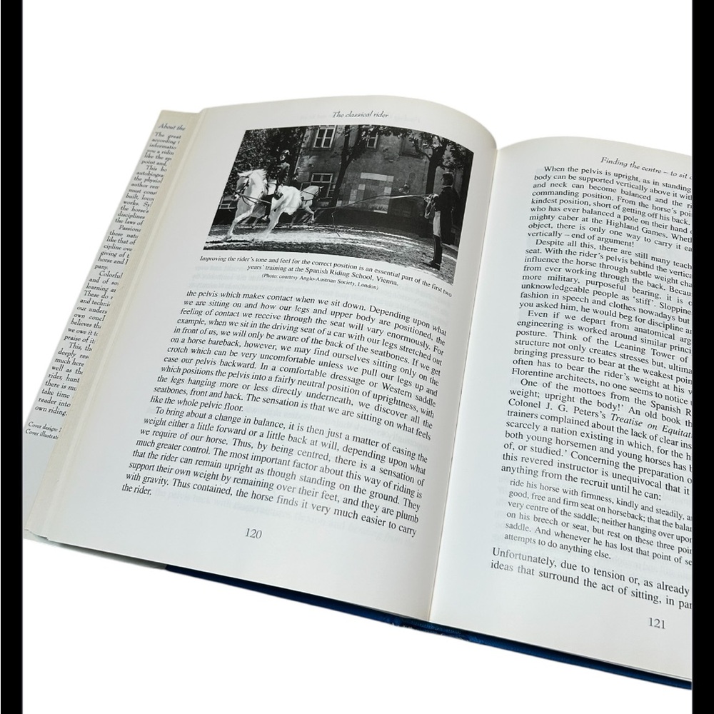 The Classical Rider: Being at One with Your Horse Sylvia Loch Coffee Table Book - Picture 3 of 4
